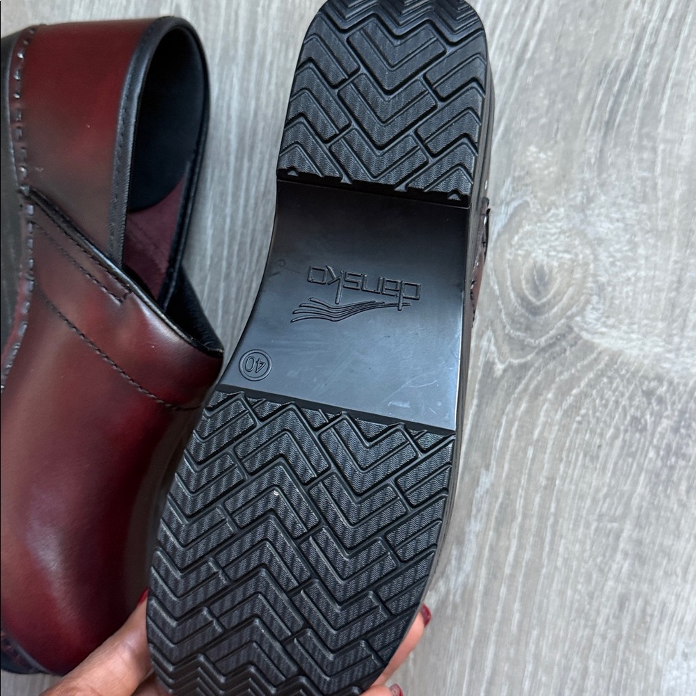 Dansko Burgundy Mules - Picture 7 of 8